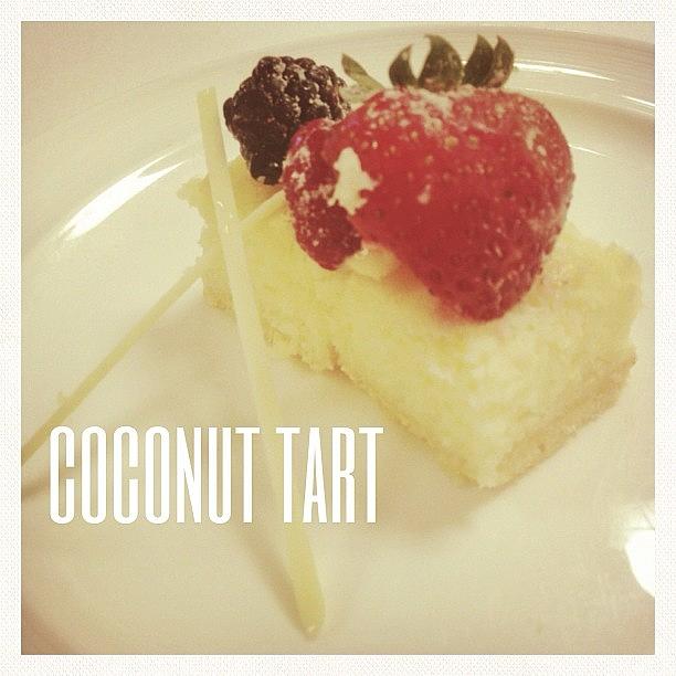 Coconut Photograph - #coconut #tart #nice #delicious #food by Jerry Tang