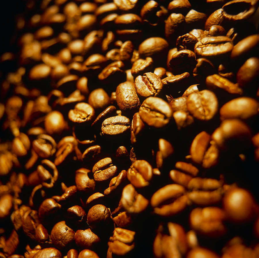 Coffee Photograph - Coffee Beans by Tek Image