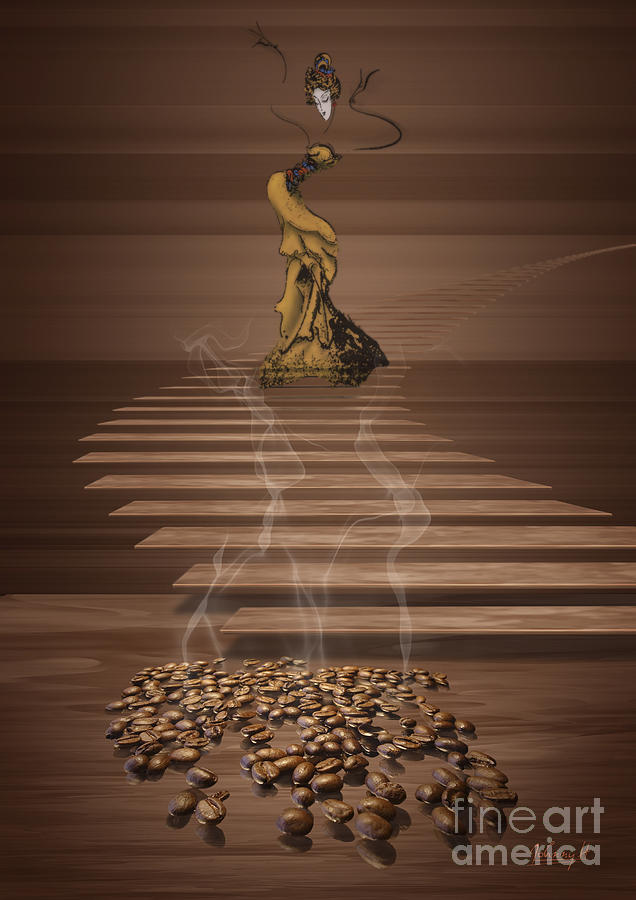 Coffee Digital Art by Johnny Hildingsson