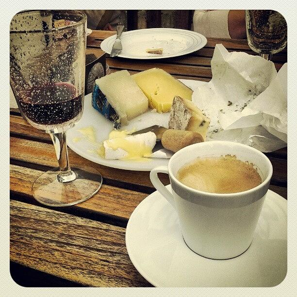 Cheese Photograph - #coffee, #wine And #cheese. Perfect by Martin  Cass