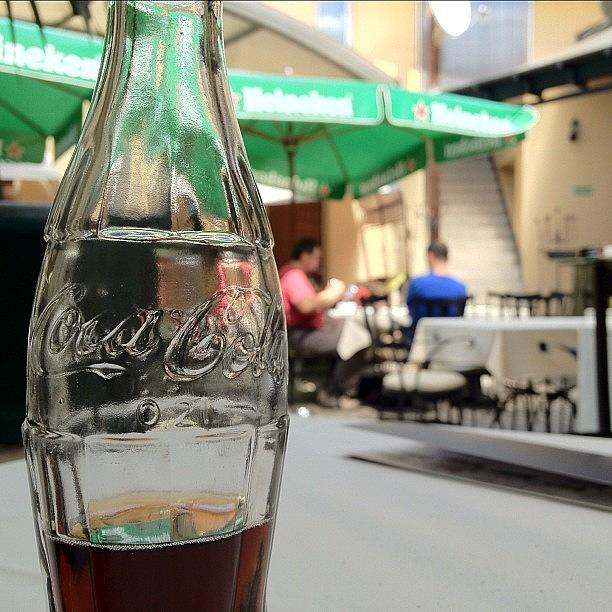 Summer Photograph - #coke #relax #summer #hungary #patio by Byron Ovalle
