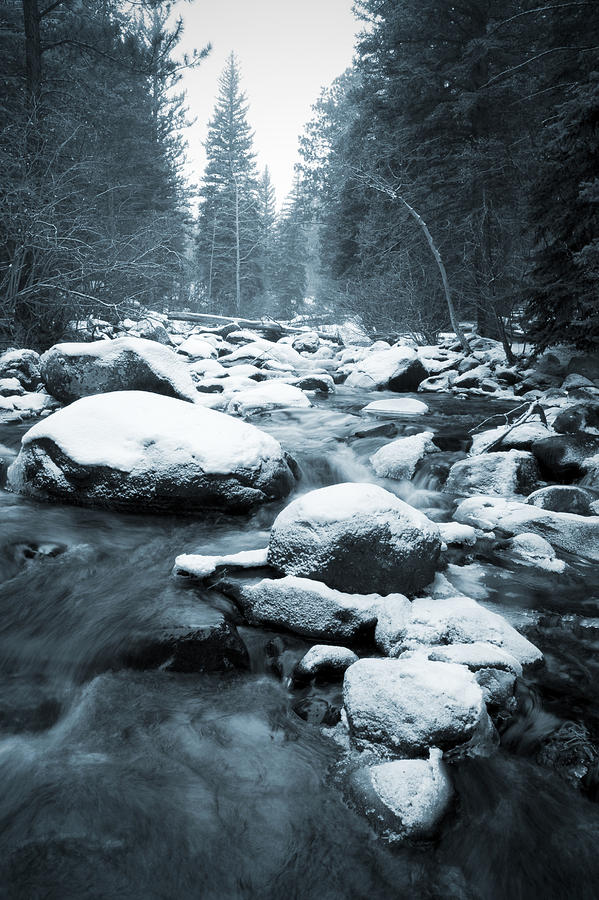 Cold Stream Photograph by Mike Irwin