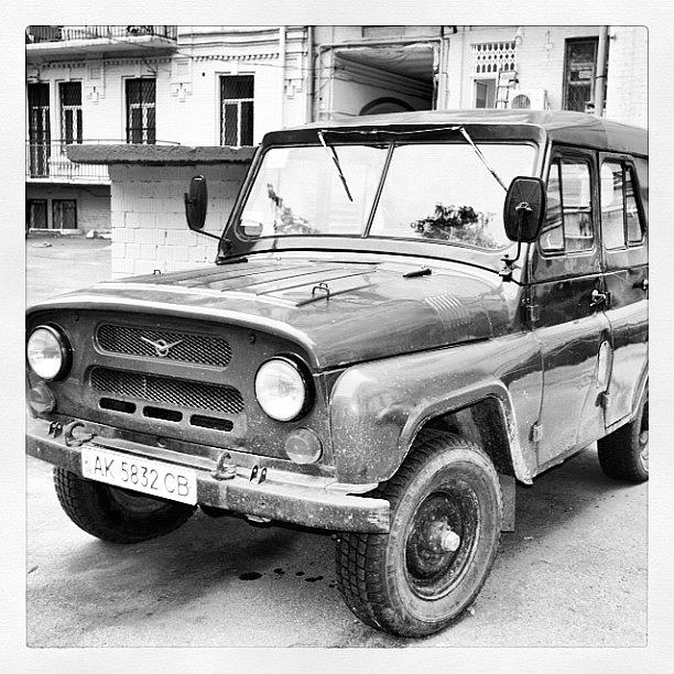 Car Photograph - Cold War Car. #car #vehicle #kiev by Richard Randall