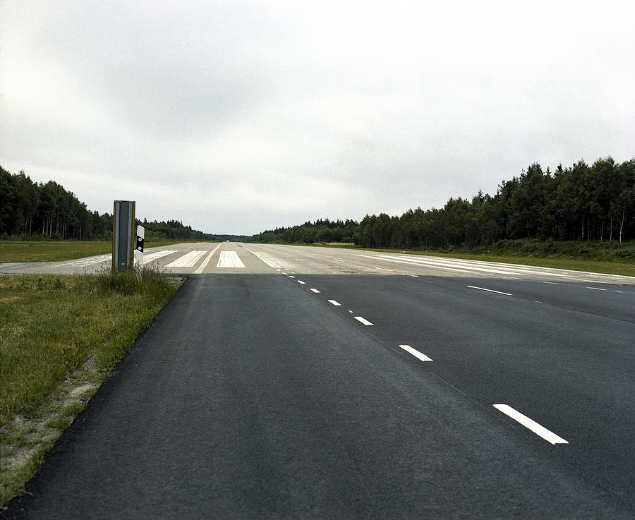 Runway Road Photograph by Jan W Faul
