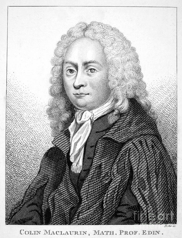 Colin Maclaurin  (1698-1746) Photograph by Granger