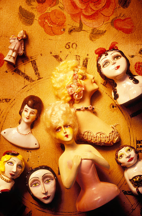 Doll Photograph - Collectable dolls by Garry Gay
