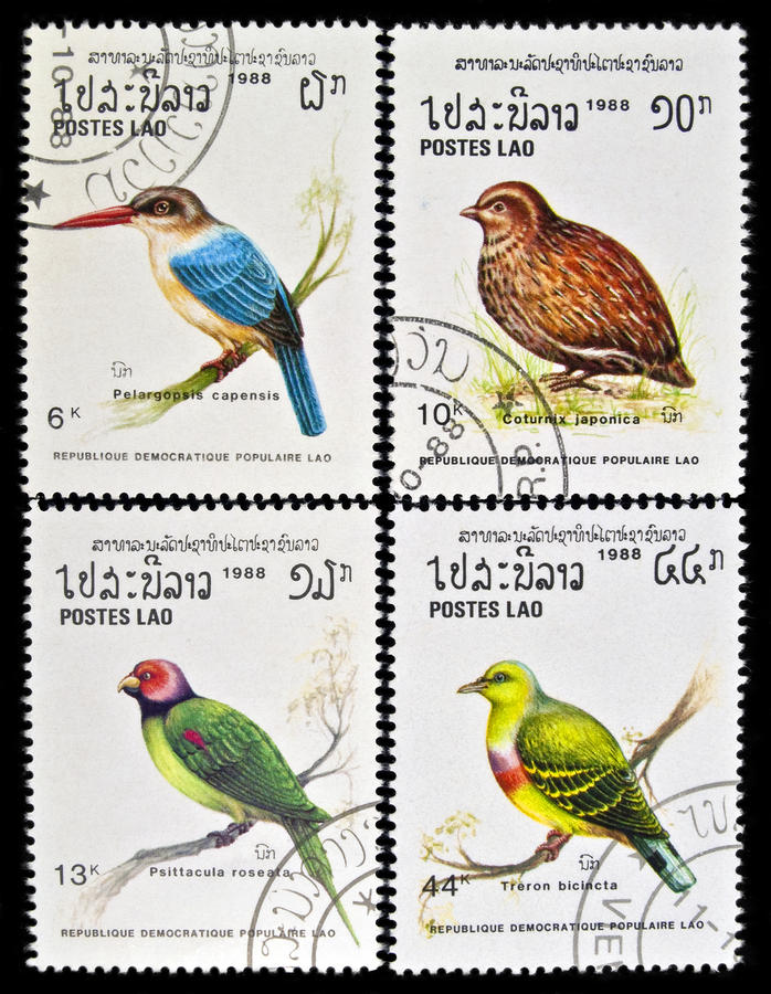 Collection of birds stamps. Photograph by Fernando Barozza - Fine Art ...