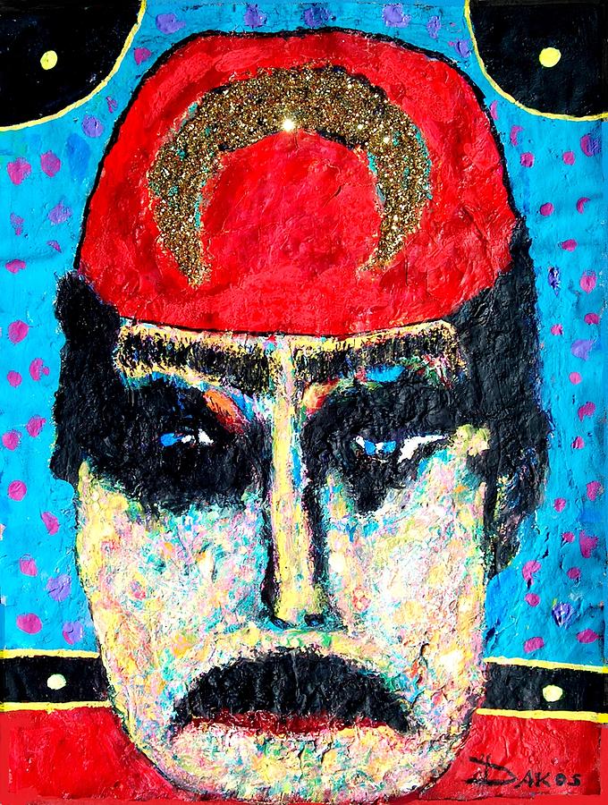 Abstract Painting - Colonel by Dakos De Sax