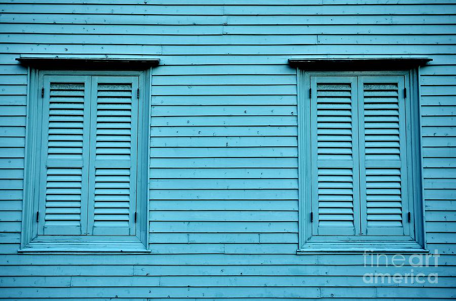 Colonial Blue Photograph by Dean Harte
