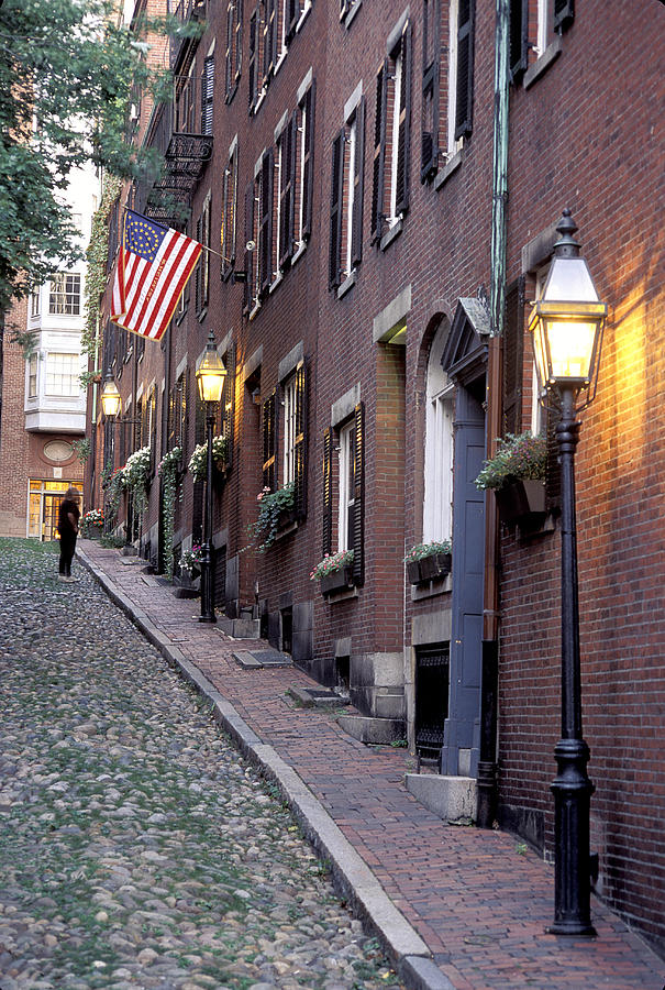 Colonial Era Town Houses And American Photograph by Richard Nowitz