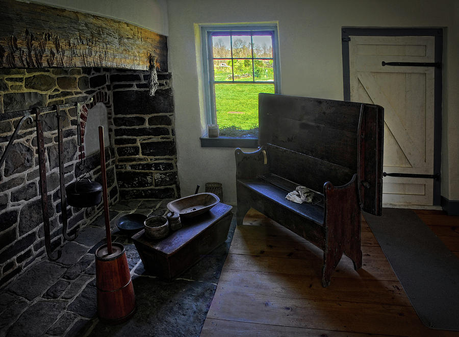 Colonial Kitchen Photograph by Dave Mills