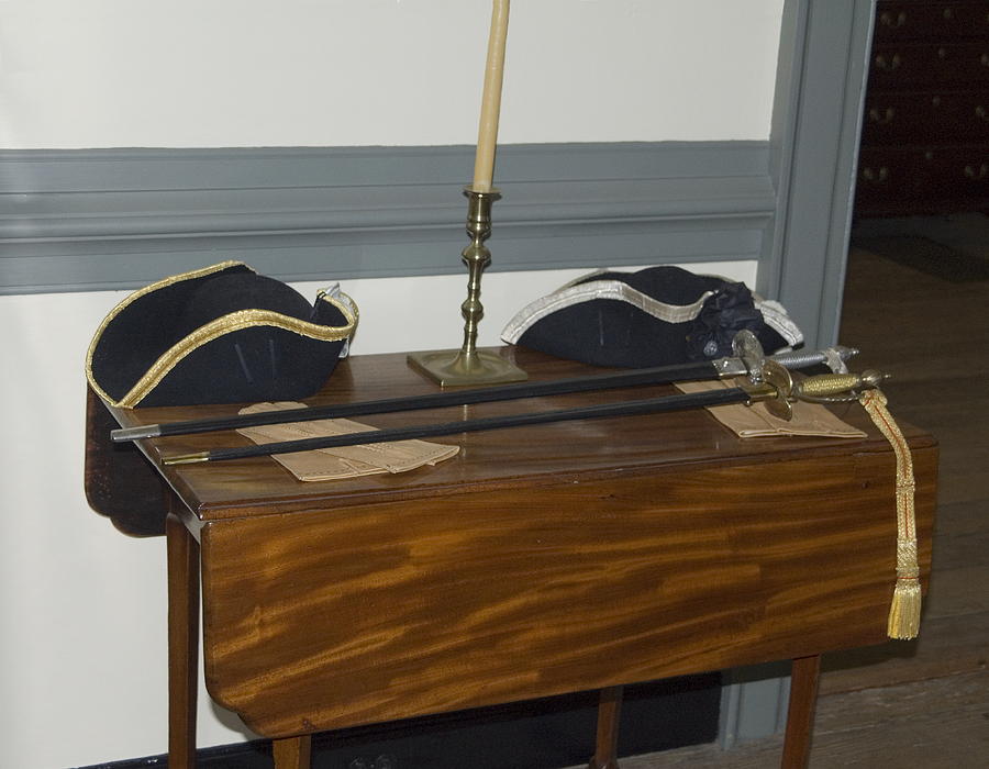 Colonial Soldiers Artifacts Photograph by Sally Weigand