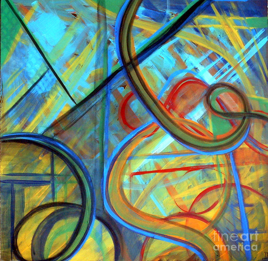 Color confusion Painting by Monica Furlow