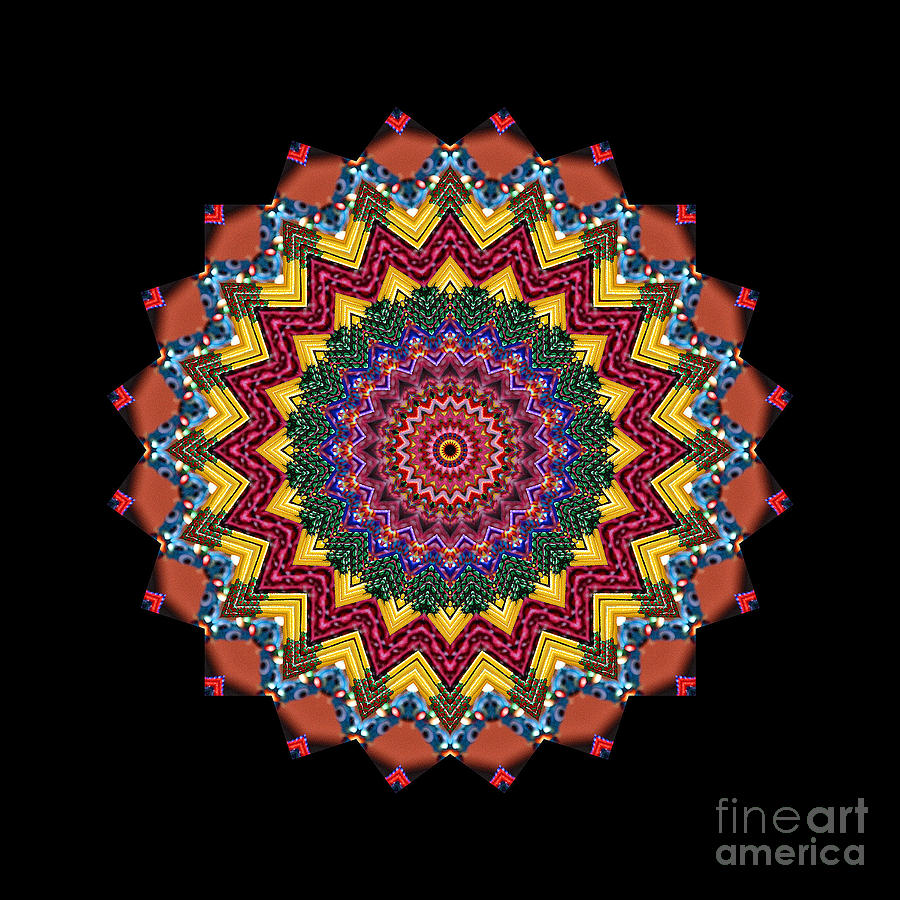 Color Weave Digital Art by Laura Mountainspring