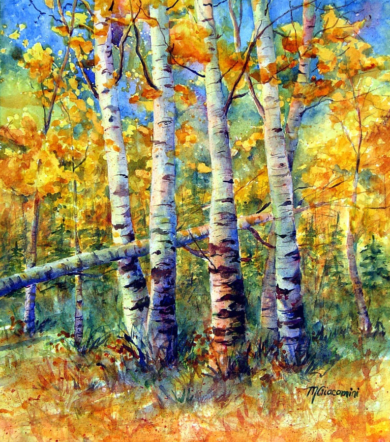 Colorado Aspen Grove Painting