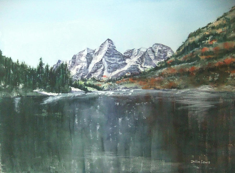 Colorado Beauty Painting by Debbie Lewis