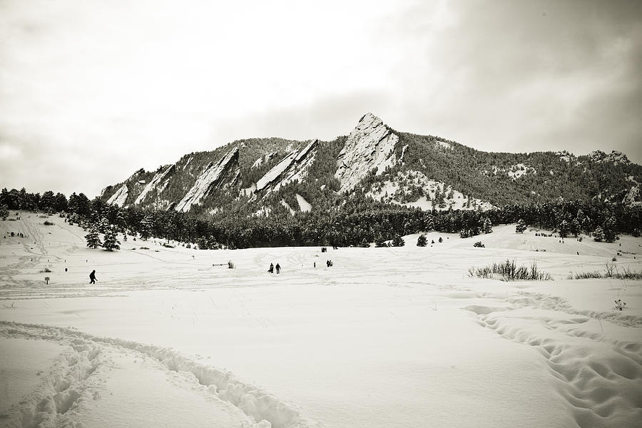 Colorado Boulder Flatirons Photograph