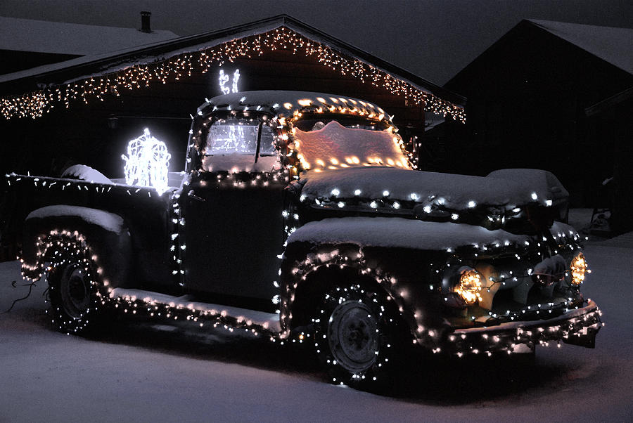 Colorado Christmas Truck Photograph by Bob Berwyn