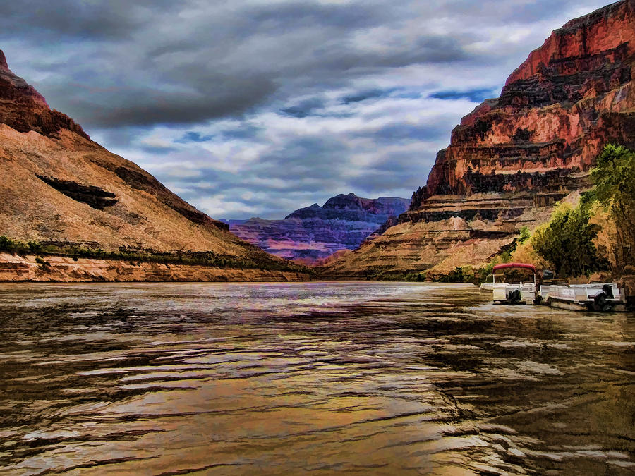 Colorado River-A Grand Canyon Perspective Photograph by Douglas Barnard