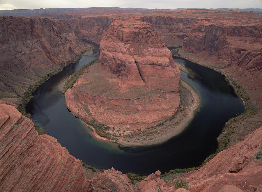 Colorado River At Horseshoe Bend Photograph by Tim Fitzharris