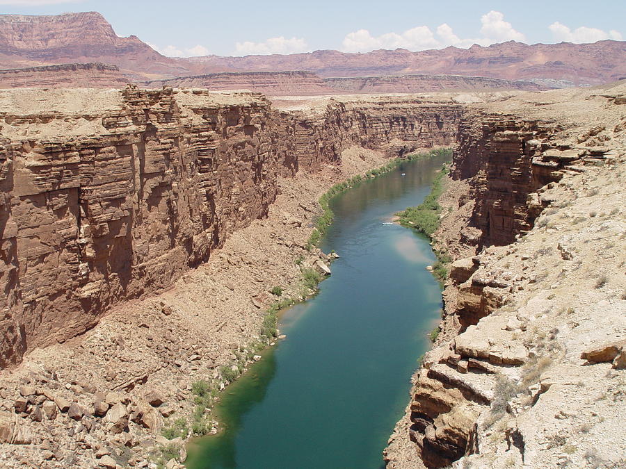 Colorado River in Arizona from Navajo Bridge Photograph by Elizabeth Sullivan