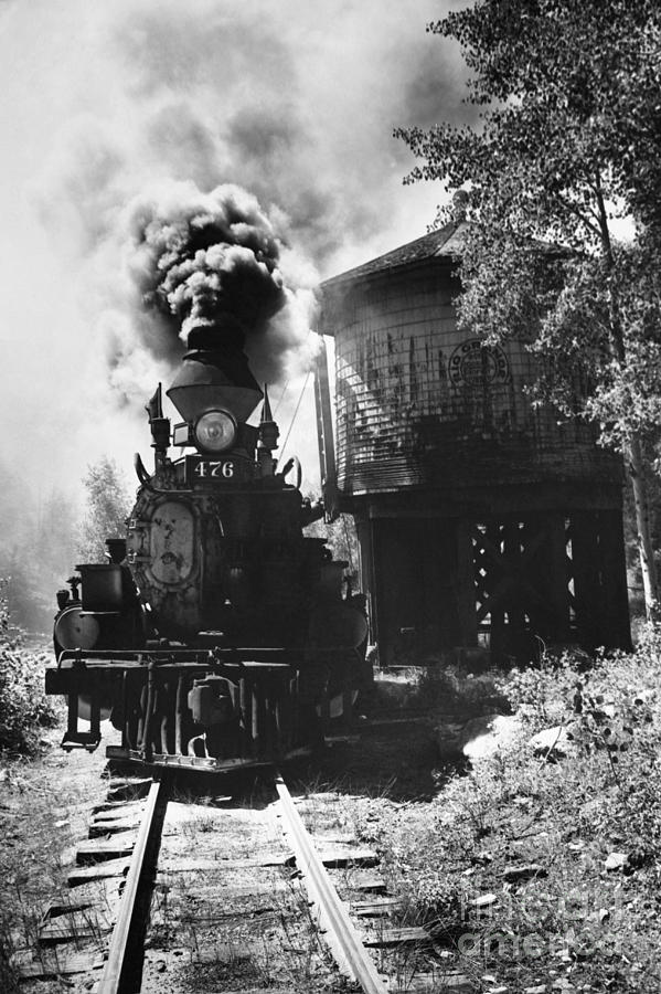 Colorado Train Photograph by Myron Wood and Photo Researchers