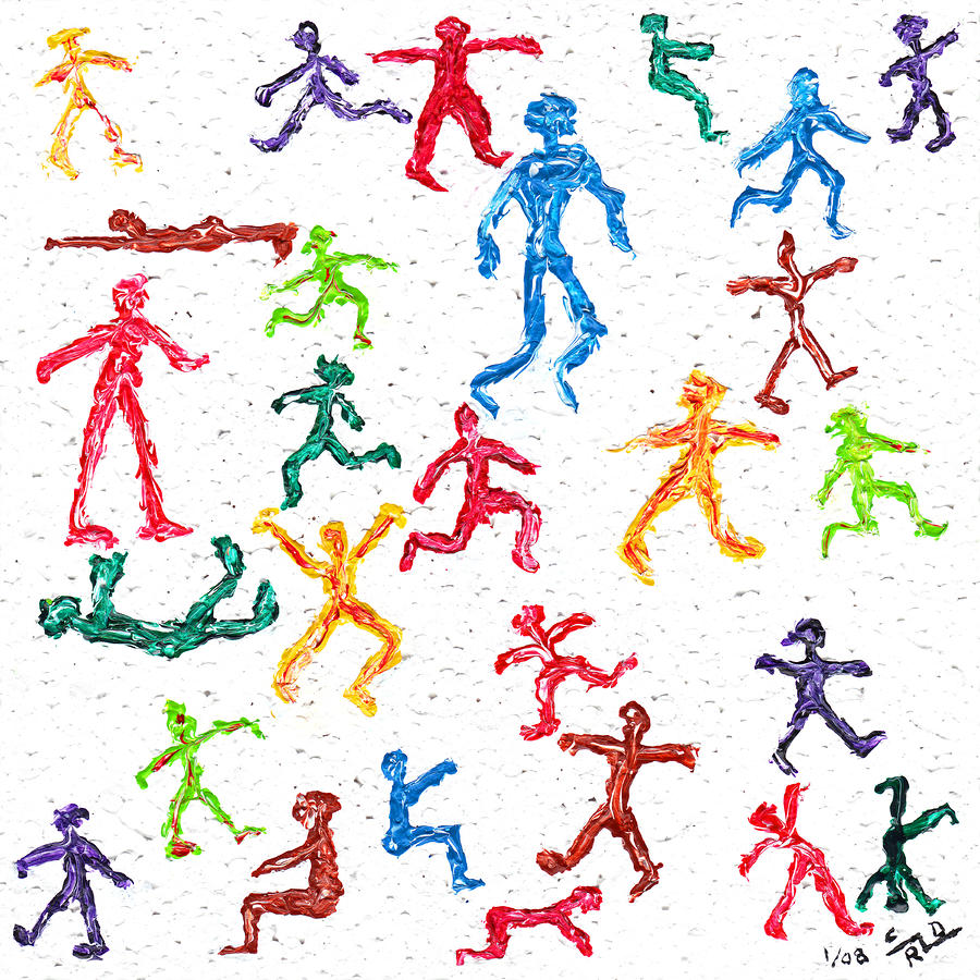 painter stick figures