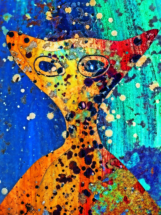 Space Photograph - Colorful Alien by Carol Leigh