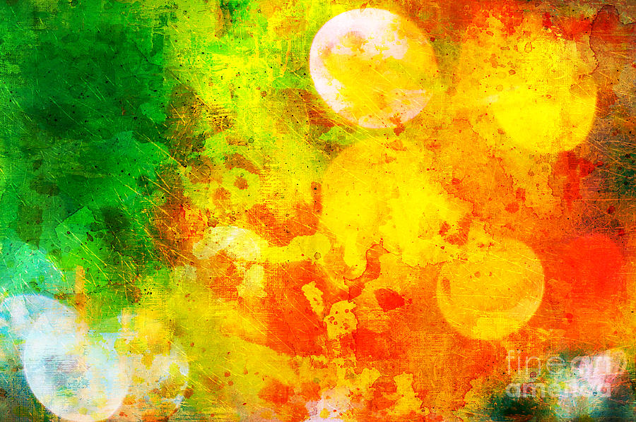 Colorful and smeared Photograph by Silvia Ganora
