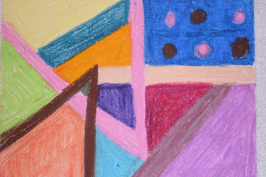 Colorful abstract angles