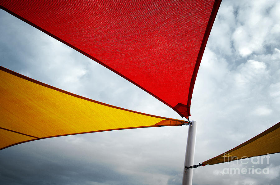 Colorful Awnings  Photograph by Carlos Caetano