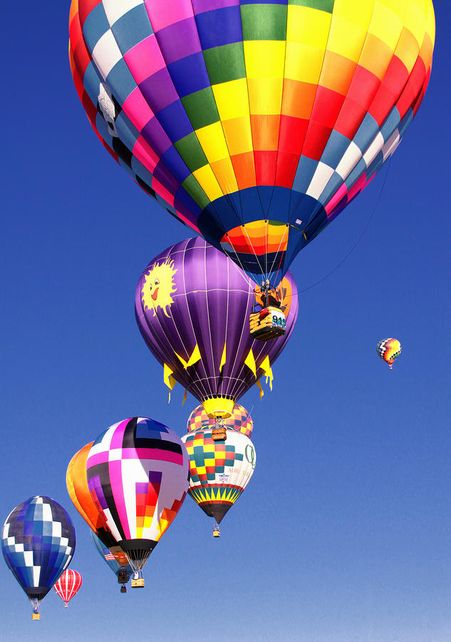 Colorful Balloons Photograph by Joe Myeress