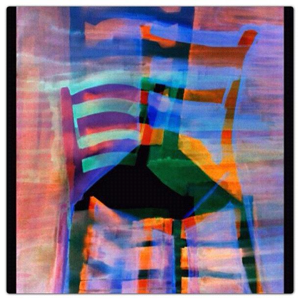 Watercolor Photograph - Colorful Chairs by Sandra Lira