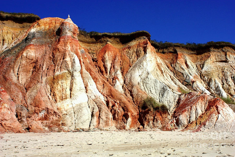 Colorful Clay Cliffs of Aquinnah Beach Photograph by Carol Groenen