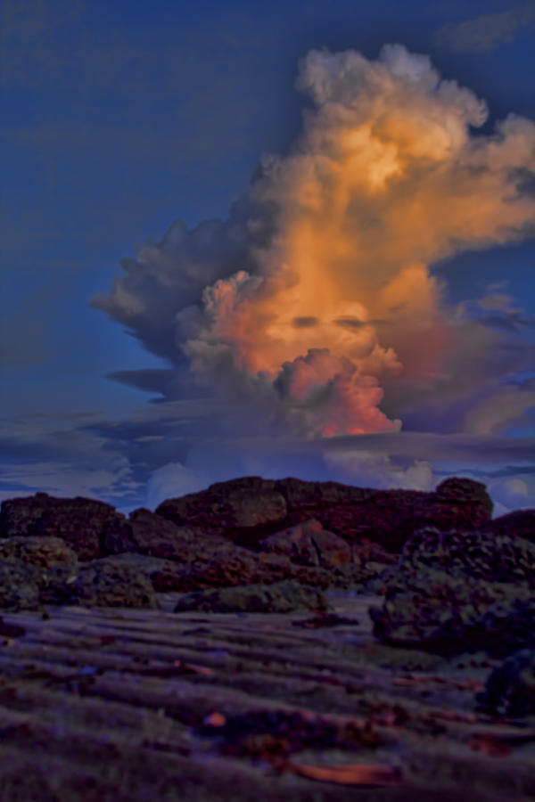 Colorful Cloud Photograph by Douglas Barnard