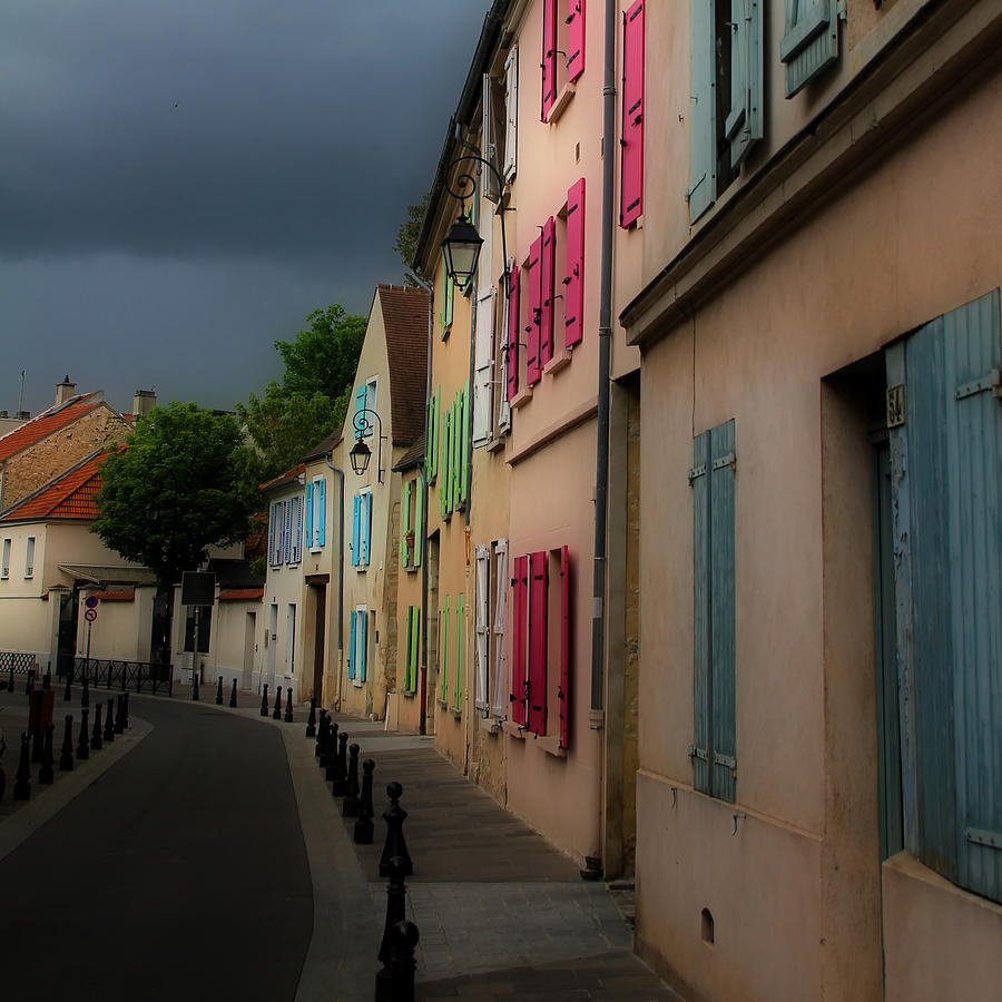 Colorful French Village Photograph by Andrew Fare