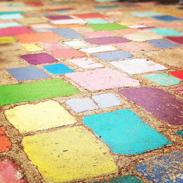Funky Photograph - #colorful #funky #spanishvillageart by Lauren Laddusaw