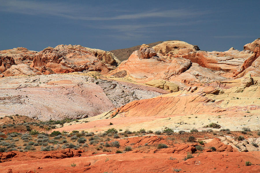 Colorful landscape  in Valley of Fire Photograph by Pierre Leclerc Photography