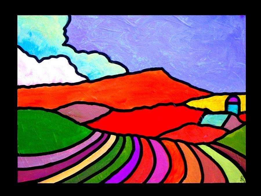 Colorful Massanutten Peak Two Painting by Jim Harris