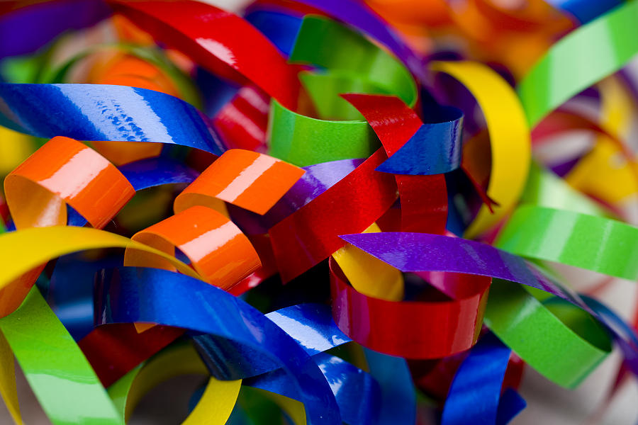 Download Colorful Maze Of Bright Ribbons Photograph by Stephen St. John