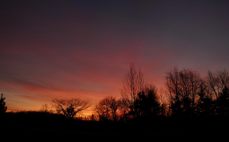 Colorful November Dawn Photograph by Kent Lorentzen
