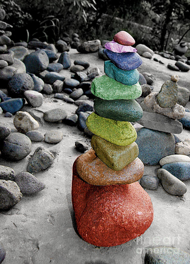 Colorful Stack Photograph by Afrodita Ellerman