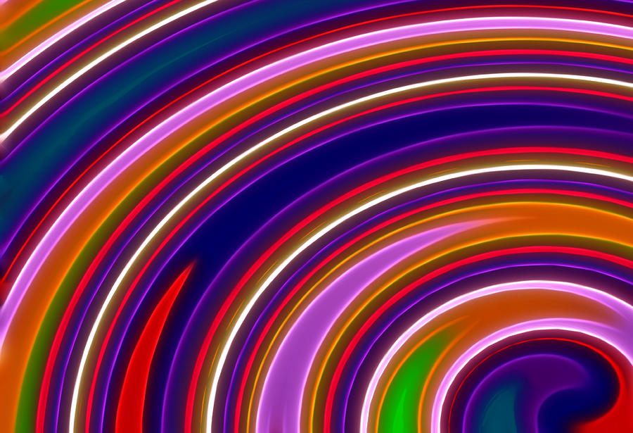 Colorful Swirls Digital Art by Ricky Barnard
