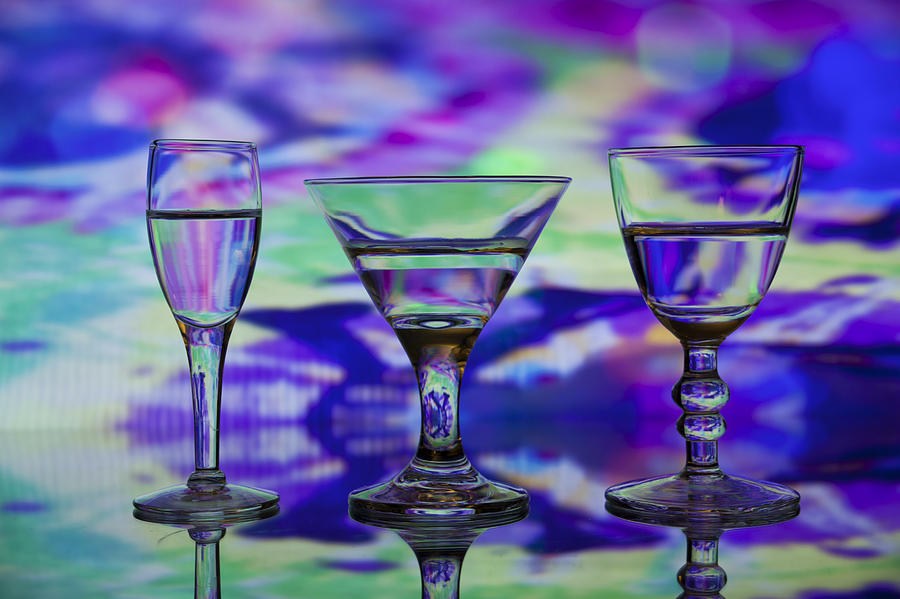 Abstract Photograph - Colorful Trio by Heather Reeder