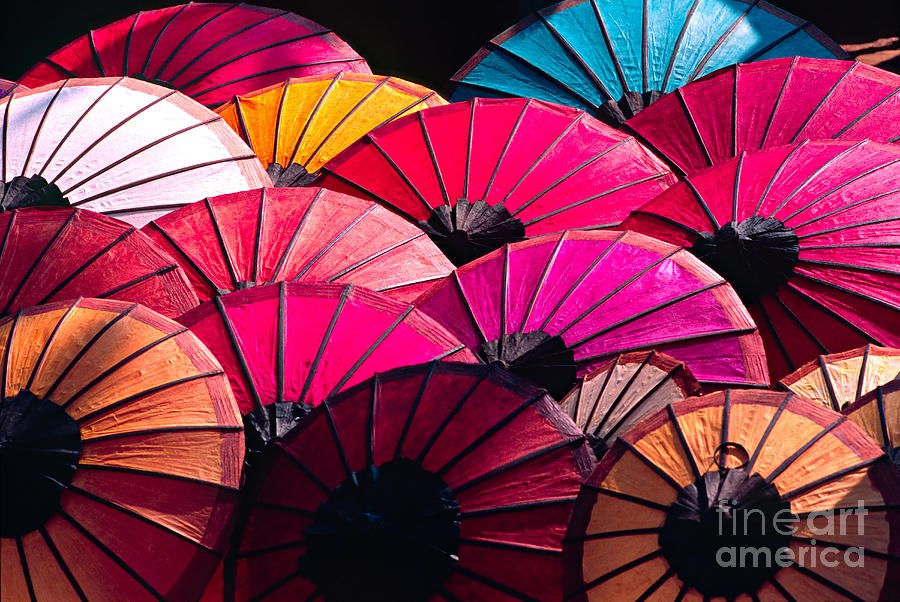 Colorful Umbrella Photograph by Luciano Mortula