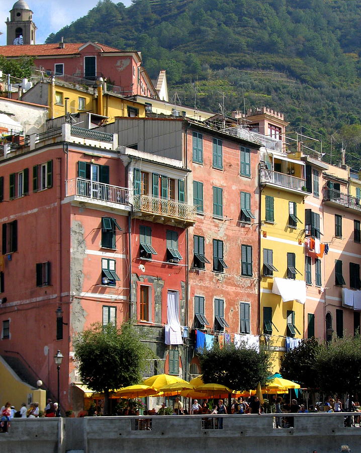 Colorful Vernazza Photograph by Carla Parris