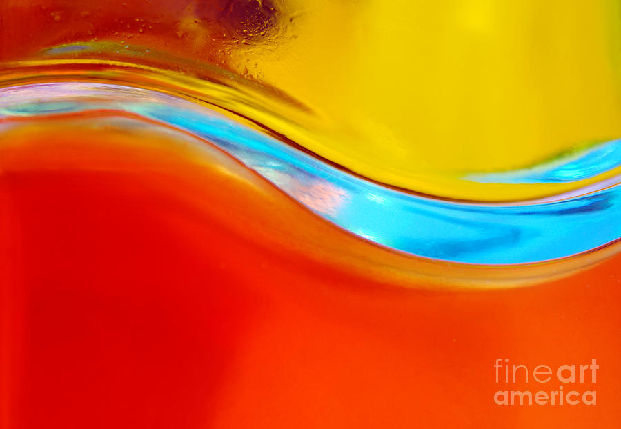 Grease Movie Photograph - Colorful Wave by Carlos Caetano
