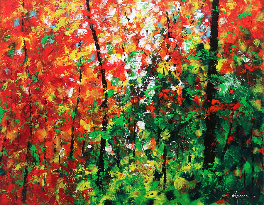 Colors of October Painting by Kume Bryant