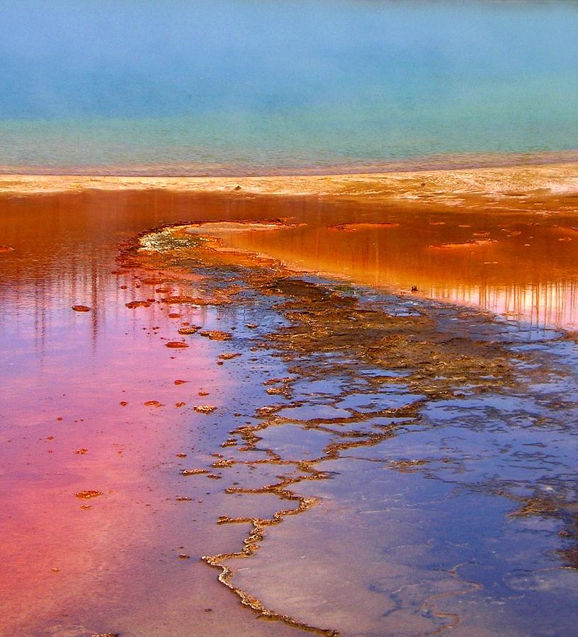 Colors of Yellowstone I Photograph by Ellen Heaverlo