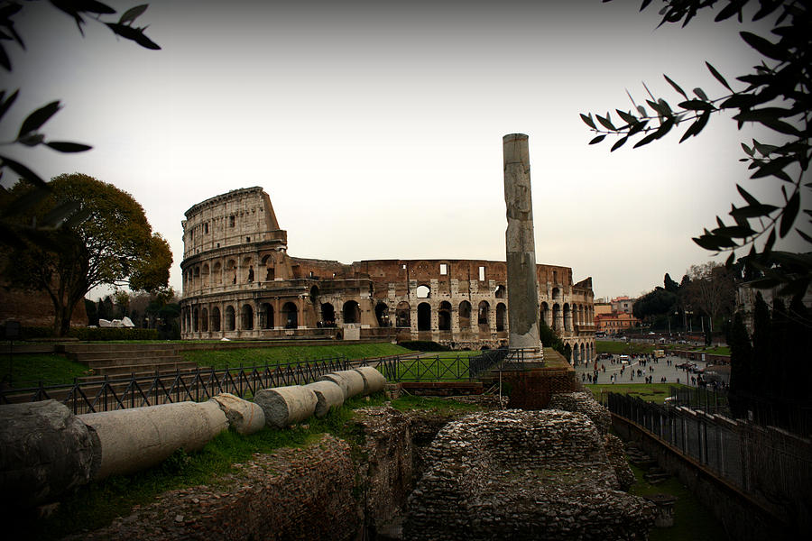 Architecture Photograph - Colosseum  by Kevin Flynn